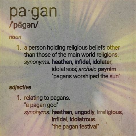 Should the word paganism be capitalized